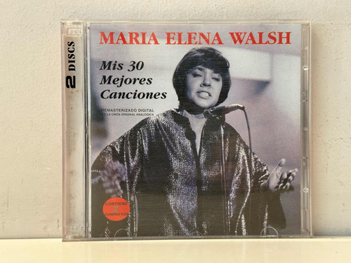 María Elena Walsh Mis 30 Mejores Canciones Cd Usado Doble