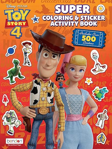 Disney Toy Story 45665 Cuaderno De Actividades Con 500