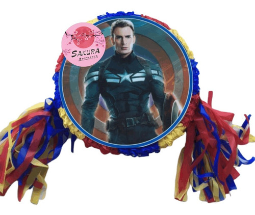 Capitán América Piñata 