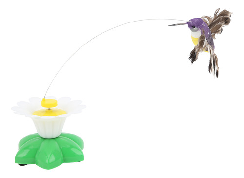 Juguete Para Gatos Pájaro Volador Eléctrico Movimiento Volad