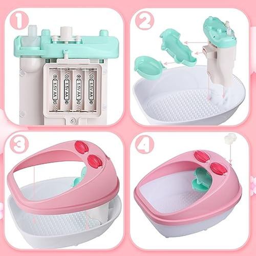 Carjoy Spa De Pies Para Niños, Kit De Spa Para