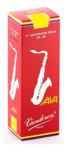 Caña Vandoren Java Red Tenor Caña De Tenor 2 1/2 X5