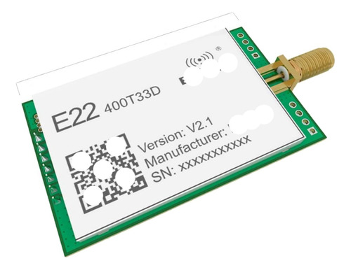  E22-400t33d-v2.1 Rssi Sma-k  Larga Distancia 16km Uart Lora