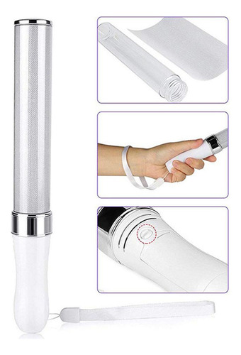 Gs Juego De 2 Palos De Luz Led Que Brillan Intensamente,