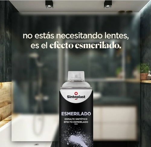 Aerosol Esmalte Sintetico Efecto Esmerilado Sinteplast 440ml