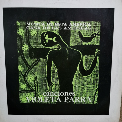 Disco Lp Violeta Parra-musica De Esta America
