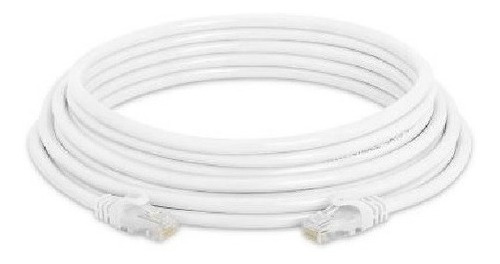 Puntotecno - Cable De Red 50 Mts Blanco Categoria 5e