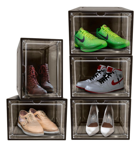 Cajas De Acrílico Para Zapatos 6 Piezas Zapatero Organizador