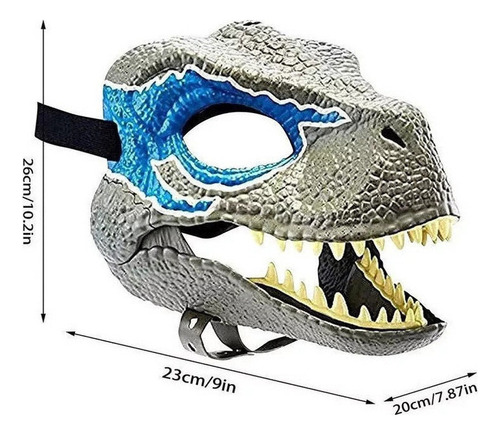 Máscara De Dinosaurio Tiranosaurio Rex Sombrero