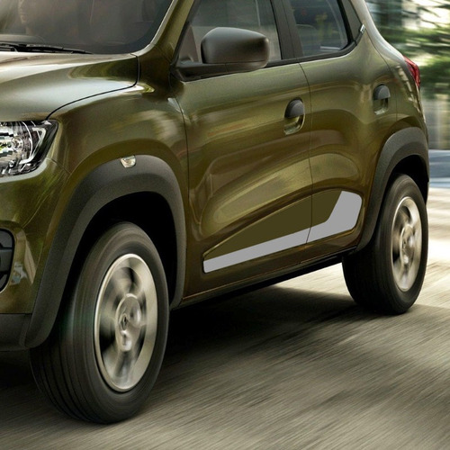 Adhesivo lateral gris con correa Kwid Intense Biton (2018 a 2023)