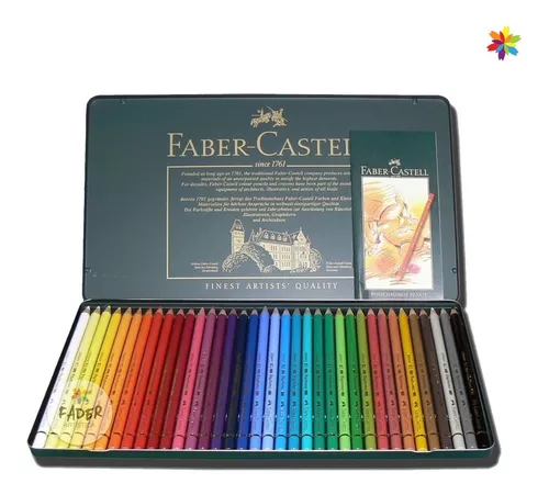 Papelería Modelo - Caja de Colores Pastel Faber Castell x 10