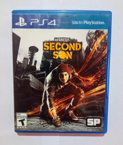 Infamous Second Son Ps4 Fisico En Excelente Estado! (Usado)
