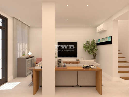 Imagem 3 de 21 de Linda Casa De Vila A Venda Na Glória - Fwb0104 - 71057270