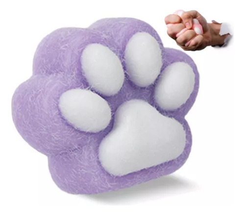 Mrwj 2 Unidades Footprint Cat Claw Squishy Original Soft