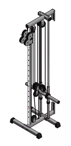 Projeto Aparelho De Academia Mono Cross Over Profissional