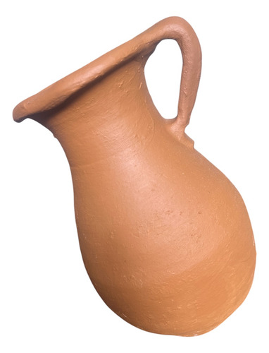 Jarro De Barro Inclinada Para Jardins Fontes E Cascatas 30cm