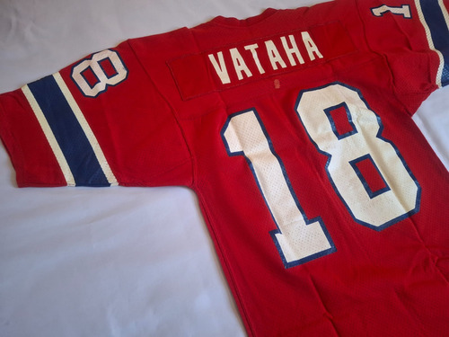 Jersey Nfl Pats Patriotas Sand Knit Vintage De Juego Mediano