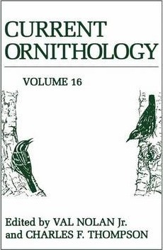 Libro Current Ornithology - Jr.  Val Nolan