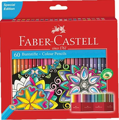 Colores Faber Castell Hexagonales X 60
