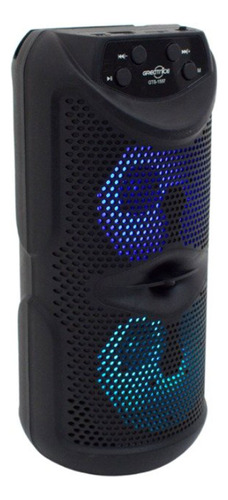 Parlante Mini Torre Portátil Bluetooth Gts1557 3  X 2 Con L