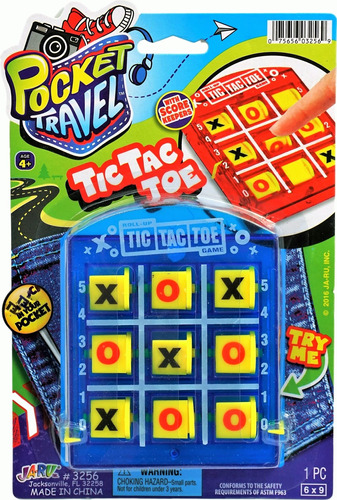 Ja-ru Mini Juegos De Mesa Clasicos Portatiles De Tic Tac Toe