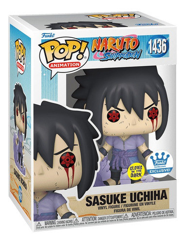 Funko Pop Sasuke Uchiha 1436 - Naruto Exclusive