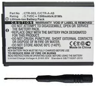 Bateria Ctr-003 Para Nintendo 3ds N3ds Ctr-001 Min-ctr-001