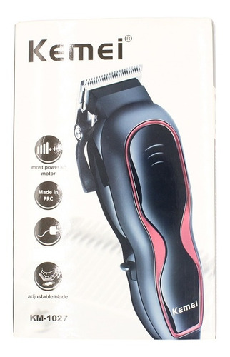 Maquina Cortadora De Cabello Kemei Mod. Km-1027