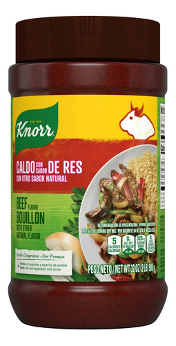Caldo Granulado Knorr Sabor Carne De Res