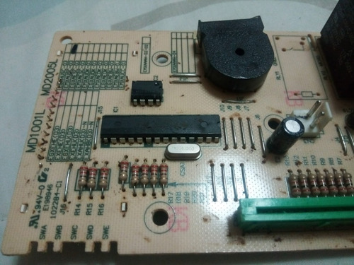 Imagen 4 de 5 de Tarjeta De Control Para Microondas Modelo Md1001 L Midea