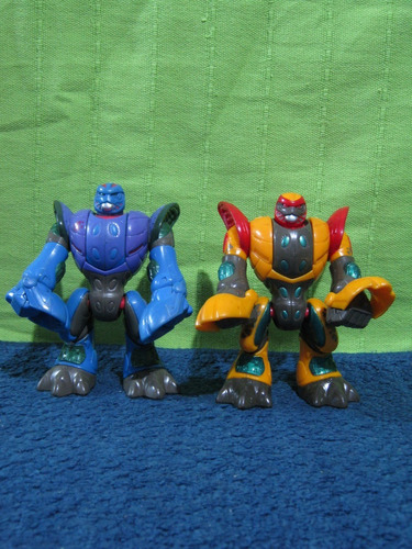 Lote 2 Transformers Hasbro Playskool Takara Beast Wars Gobot
