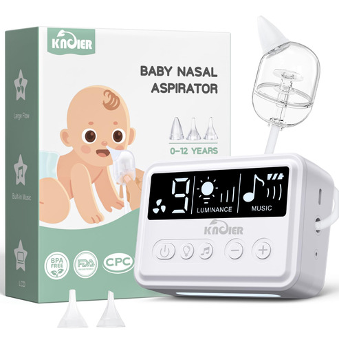 Knoier Aspirador Nasal Para Bebe, Chupon De Nariz Para Ninos