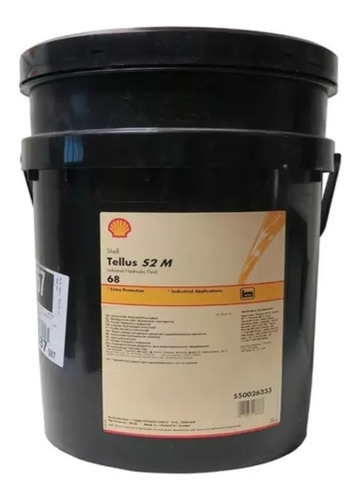 Aceite Hidraulico Shell Tellus S2 M 68 X 20 Litros