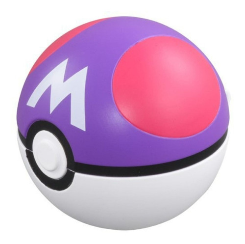 Pokemon Moncolle Mb-04 Master Ball Blanco Morado