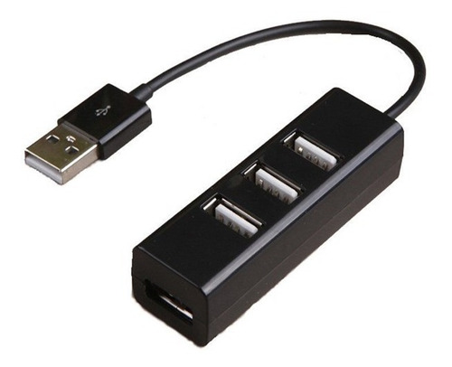 Hub Usb 2.0 Multi Puertos 4 En 1