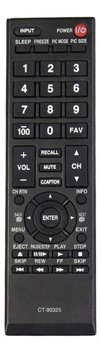 Control Remoto De Repuesto Ct90325 Toshiba Tv Control R...