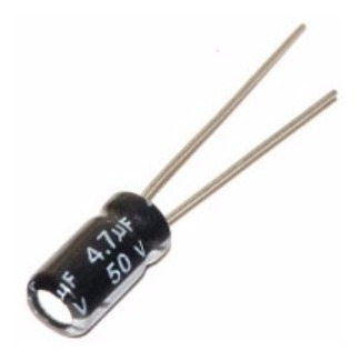 10 Capacitor Eletrolítico 4.7uf X 50v 5x11mm