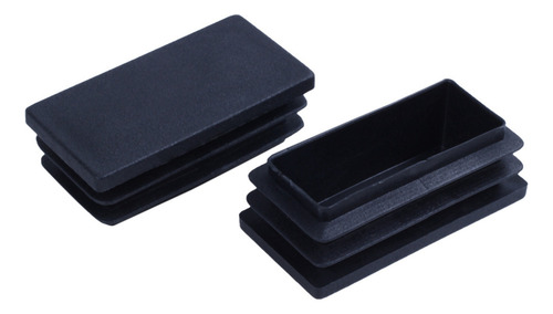 Tapones De Tubo De Plástico Rectangulares Con Extremo De Cie