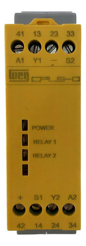 Relé de seguridad para cortinas de luz 3na+1nf CPLS-d301 - Weg (i)
