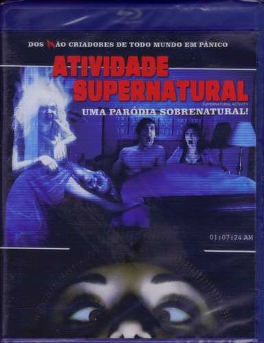 Blu-ray Atividade Supernatural Lacrado C/ Dublagem Comédia