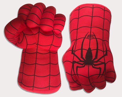 Peluche Araña Roja Guantes Boxeo Para Niños