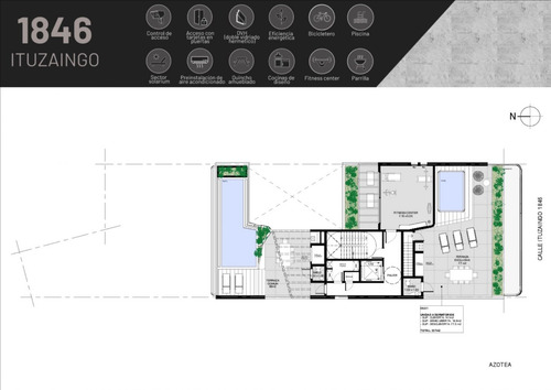 Venta Departamento 1 Dormitorio Rosario Abasto
