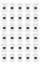 Comprar 30 Módulo Tomada Rj45 Cat5e Ilus\u002Firis Branco Siemens Soprano