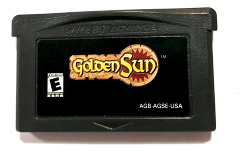 Golden Sun Game Boy Advance Con Manual! 