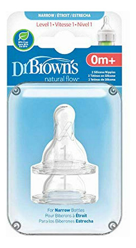 6 Natural Flow Pack De Nivel 1 Del Pezón Estándar Del Dr. Br