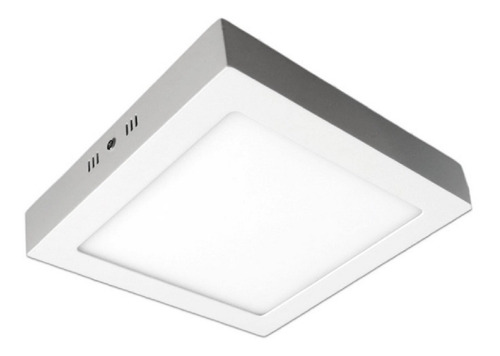 Panel Led Cuadrado 18w Luz Calida Plafon Lucciola Pal154