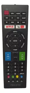 Controle Remoto Universal Tv Smart Compatível Sharp 9132