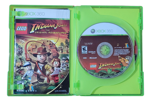 Lego Indiana Jones + Kung Fu Panda Xbox 360 Mídia Física (Usado)