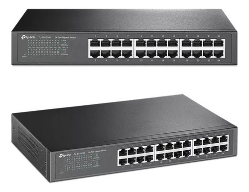 Tp-link Tl-sg1024d 24 Puertos Gigabit Ethernet Switch Rack