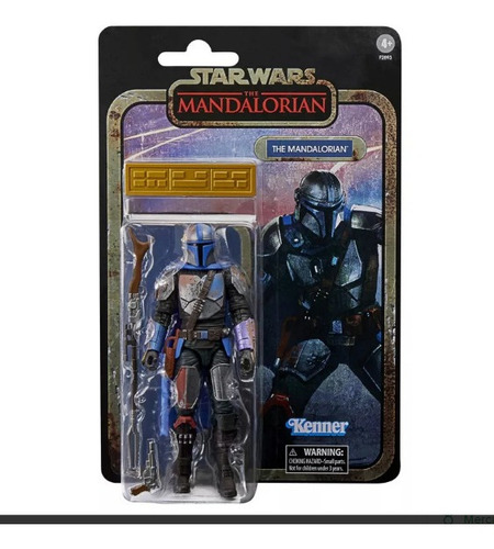 Figura De Acción Star Wars The Mandalorian Articulada +3